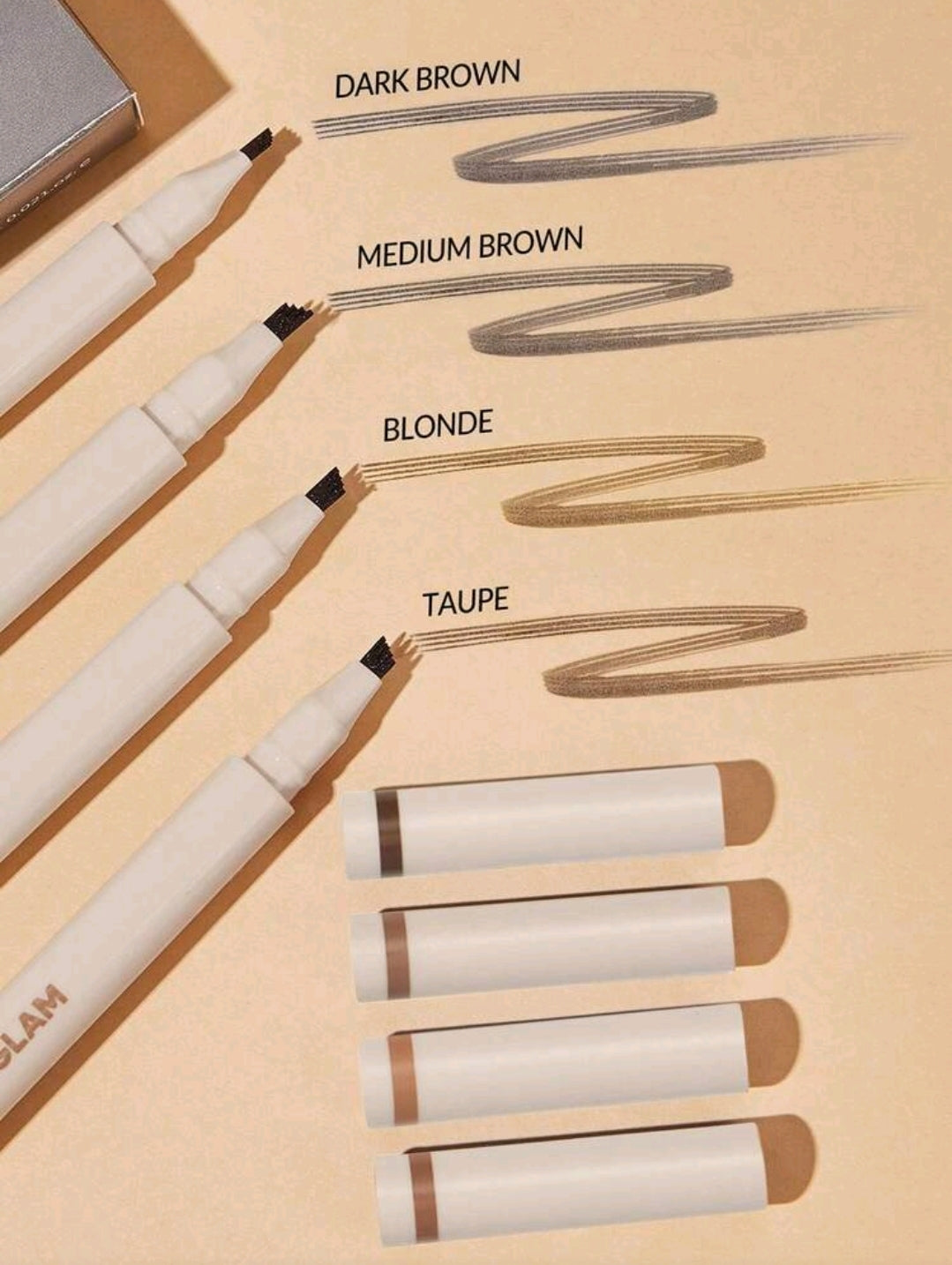 Sheglam Feather better Liquid Eye Brow Pencil ( Taupe )