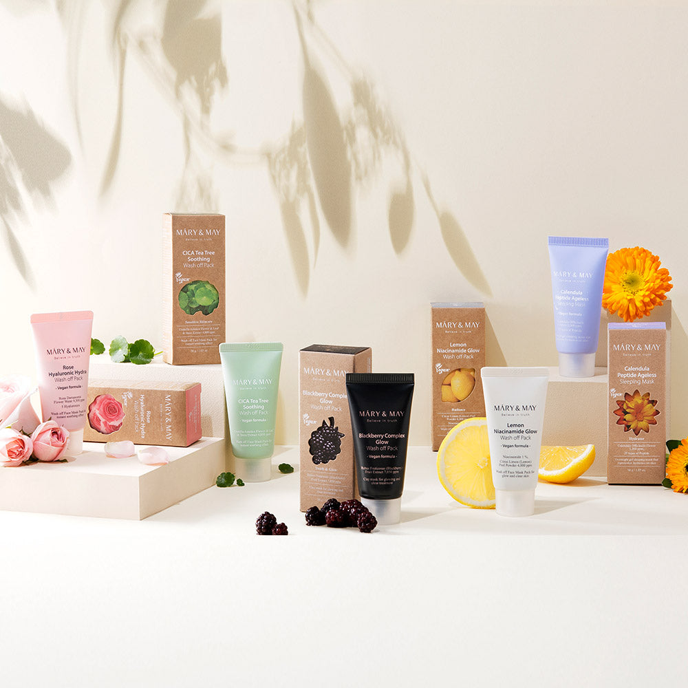 Mary&May Vegan Wash off Mask Mini Gift Set