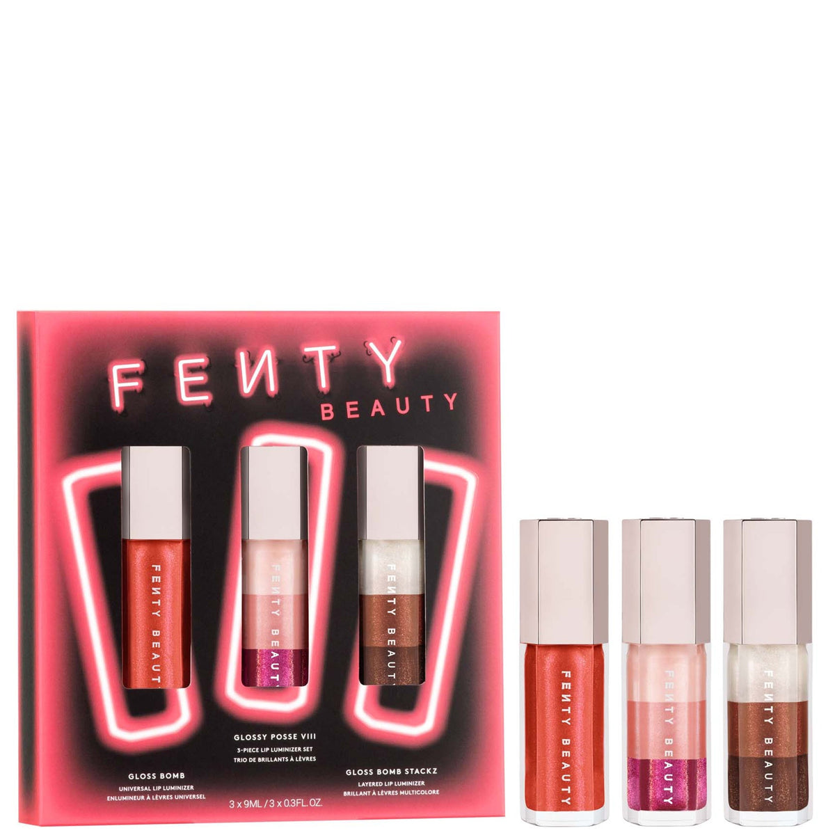 Fenty Beauty 3 Pcs Lip Luminizer Set (Fenty Glow Fantasy)