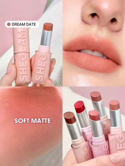 Sheglam Lip Veil Cushion Light Weight Lipstick (004 Dream Date)