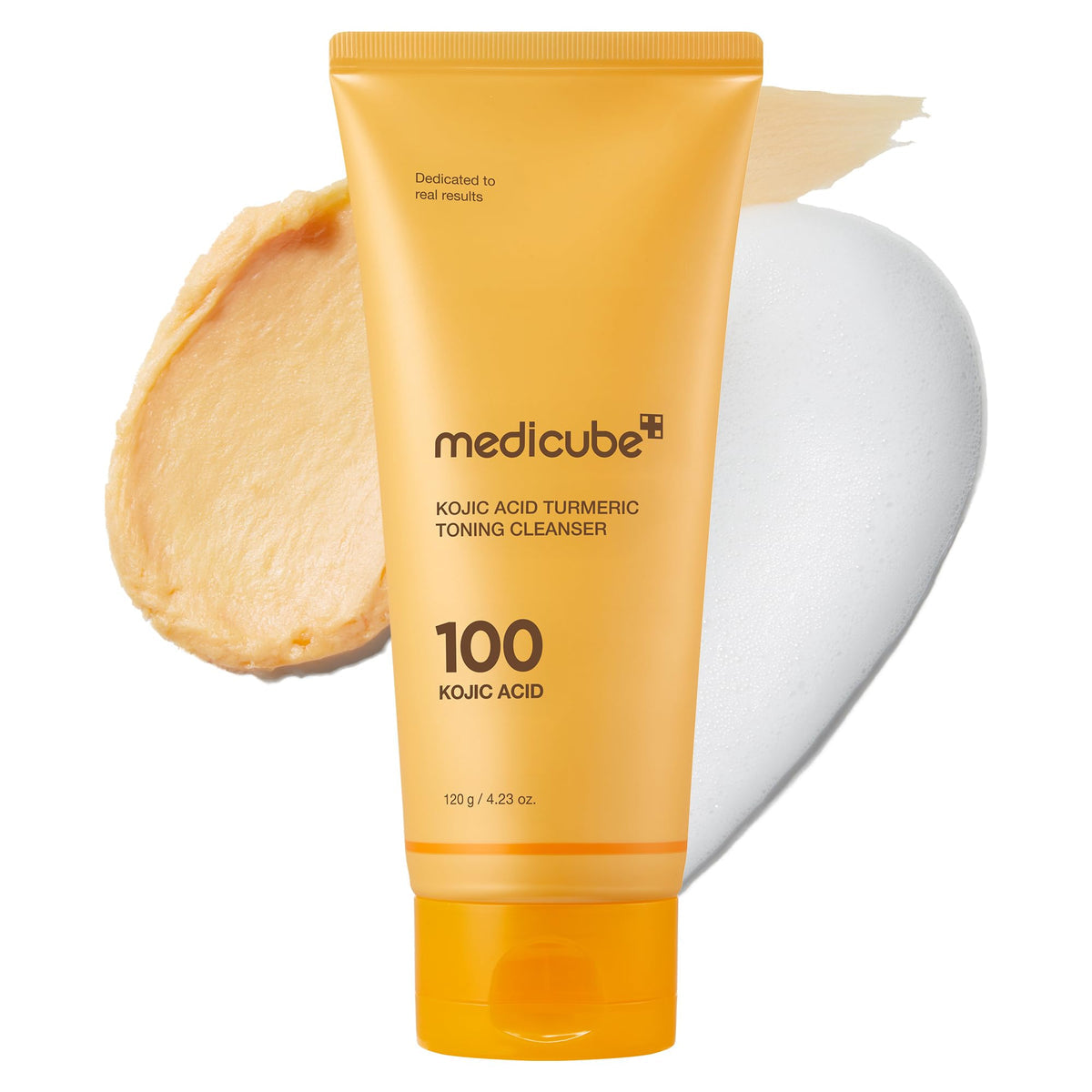 Medicube Kojic Acid Tumeric Toning Cleanser 120 gm