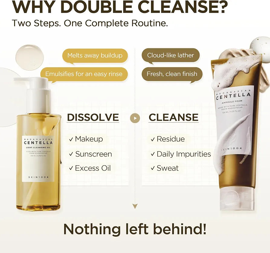 Skin1004 Madagascer Centella Double Cleansing Duo
