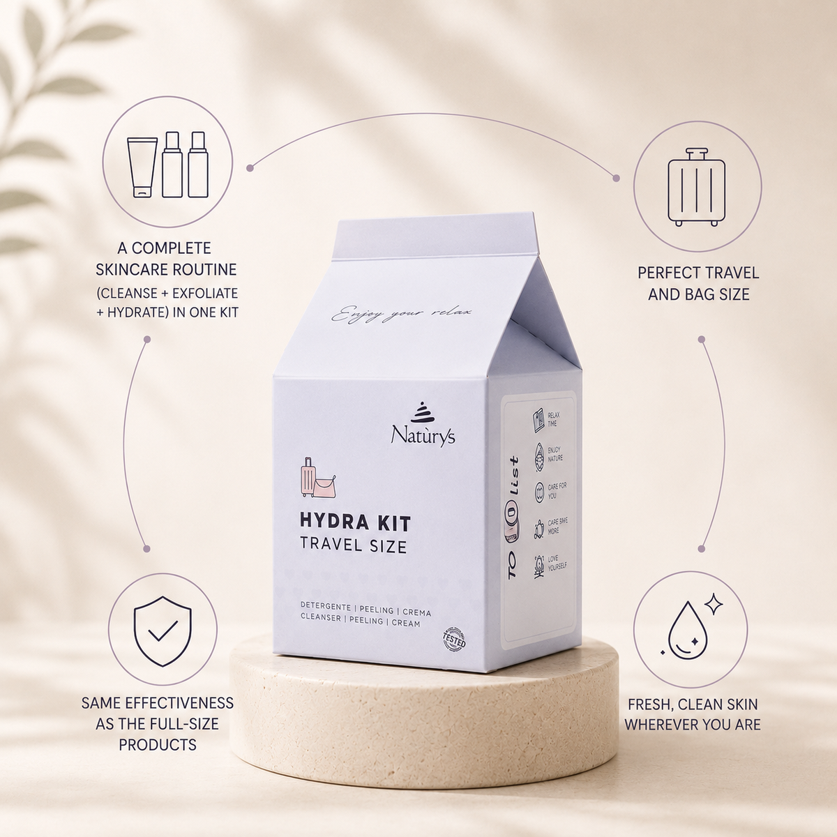 Hydra Kit Travel Size – 90ml