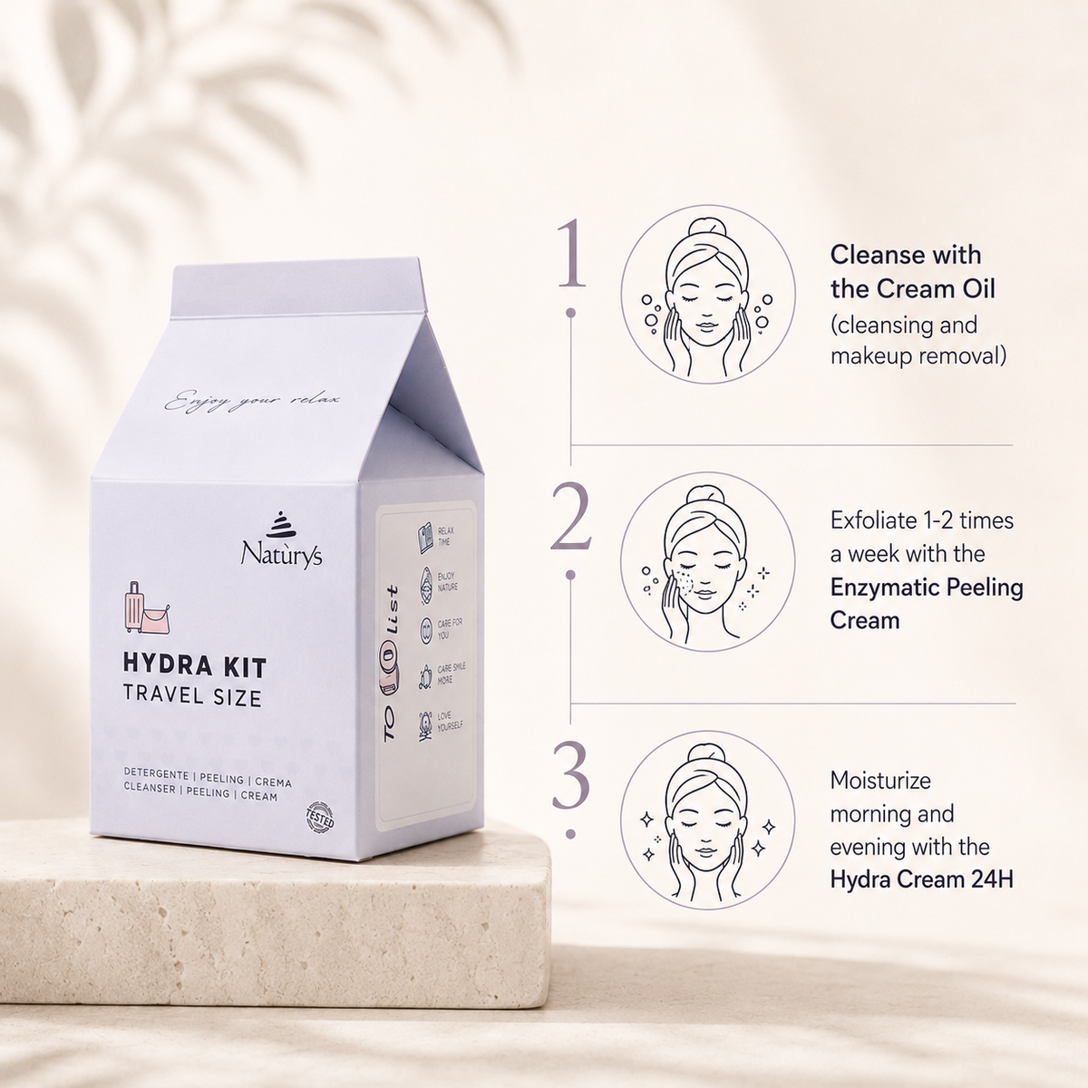 Hydra Kit Travel Size – 90ml