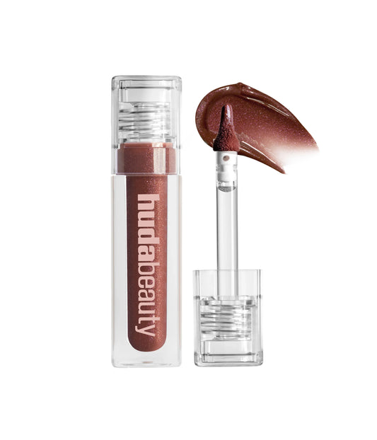 Huda Beauty Faux Filter Extra Shine Lip Gloss - She Fire