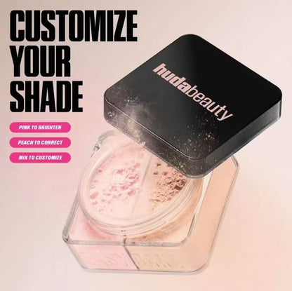 Huda Beauty Easy Bake Duo Loose Poweder Cherry Peach