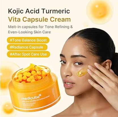 Medicube Cojic Acid Turmeric Vita Capsule Cream
