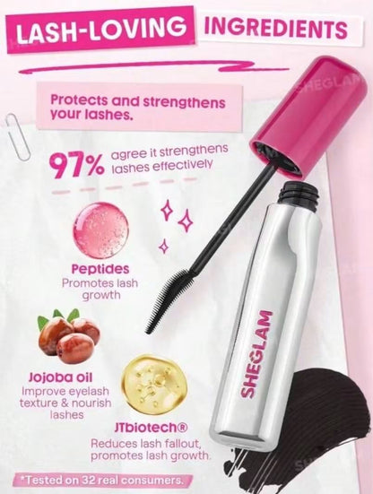 Sheglam Lash Lighter up and Out Mascara ( Black )