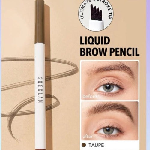 Sheglam Feather Better Liquid Eyebrow Pencil - Taupe