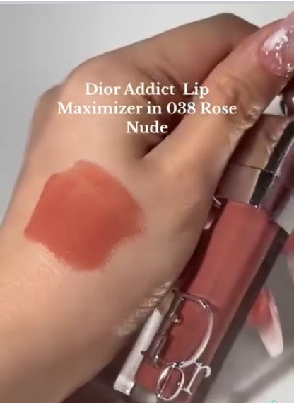 Dior Addict Lip Maximizer Gloss ( 038 Rose Nude)