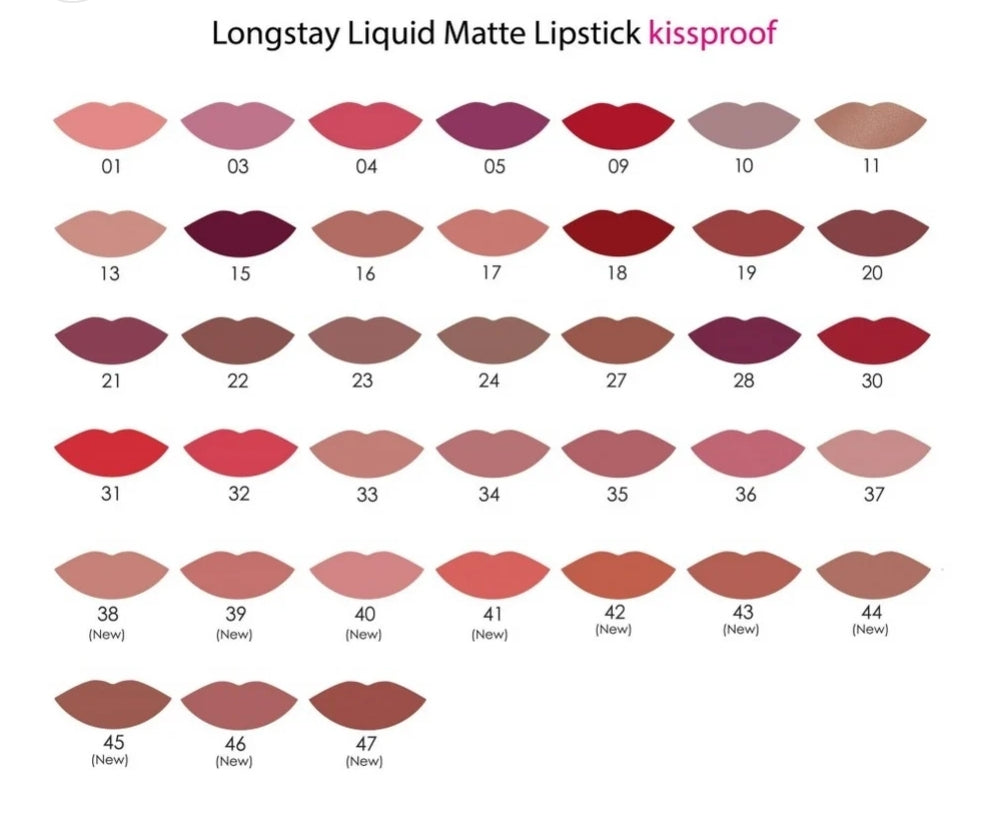 Golden Rose Longstay Liquid Matte Lipstick