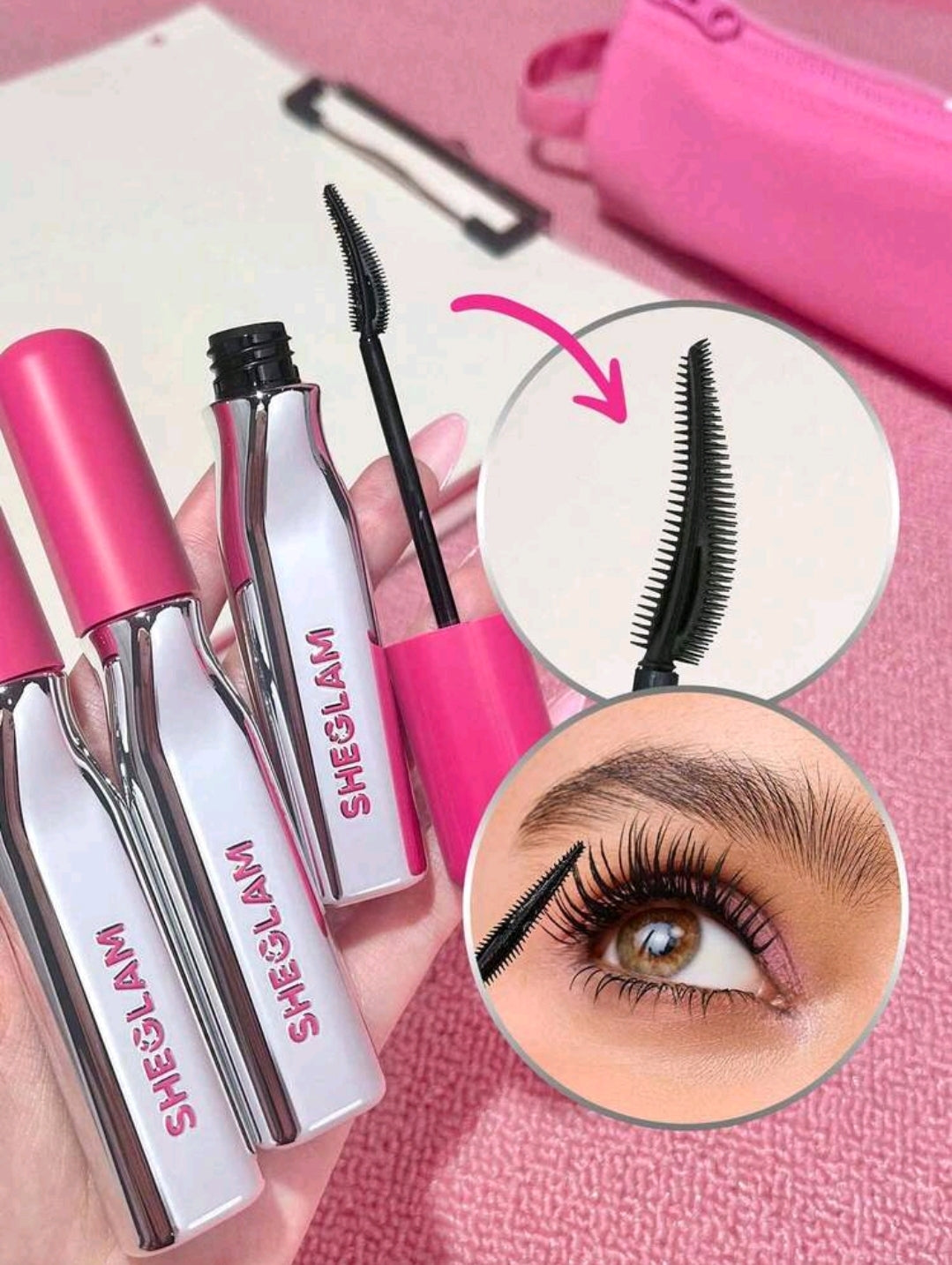 Sheglam Lash Lighter up and Out Mascara ( Black )