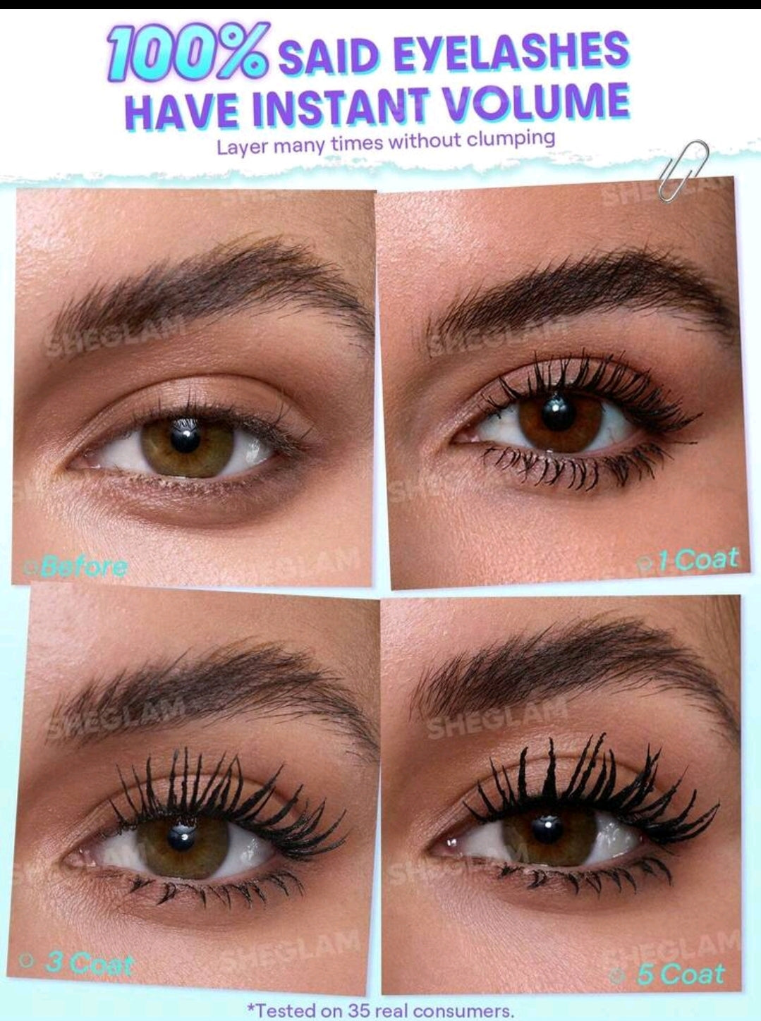 Sheglam Lash Lighter Mega Boost Mascara