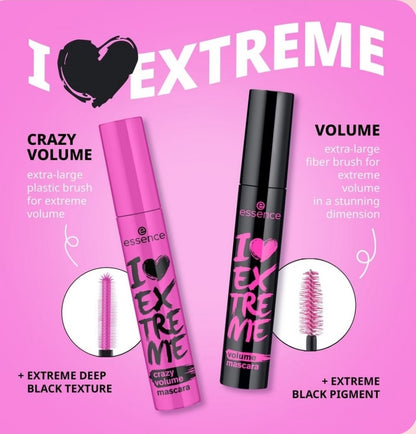 Essence I Love extreme crazy volume mascara black