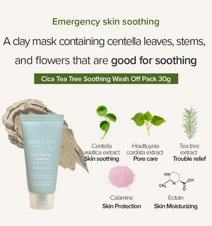 Mary&May Vegan Wash off Mask Mini Gift Set